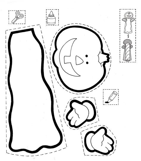 cut and paste coloring pages