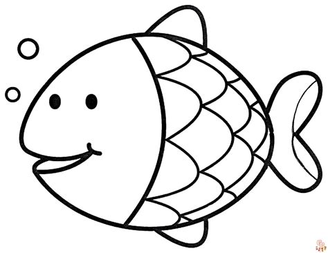 cute fish coloring pages