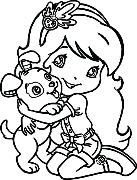 cute girly coloring pages