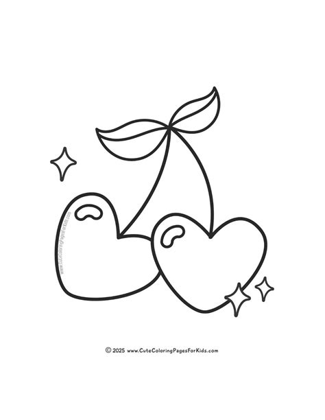 cute heart coloring pages