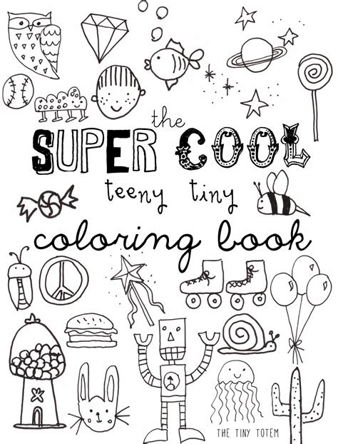 cute mini coloring pages