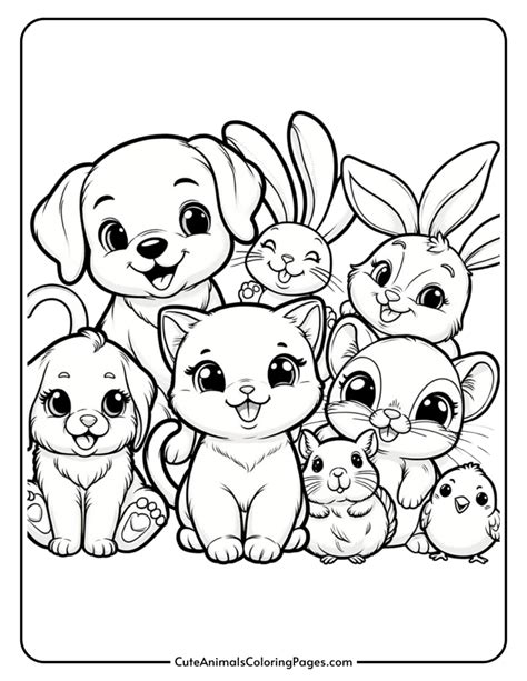 cute pet coloring pages