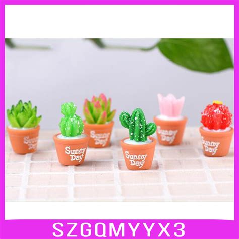 cute resin cactus planter