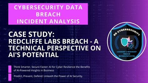 Cybersecurity analysis of data breaches