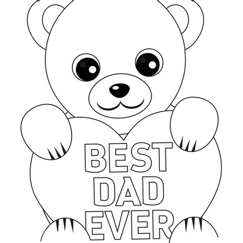 dad coloring pages