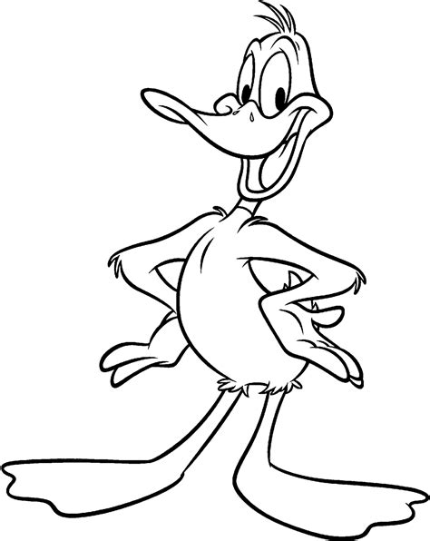 daffy duck coloring pages