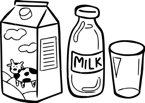 dairy coloring pages