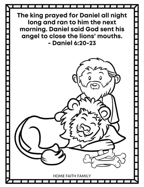 daniel coloring pages