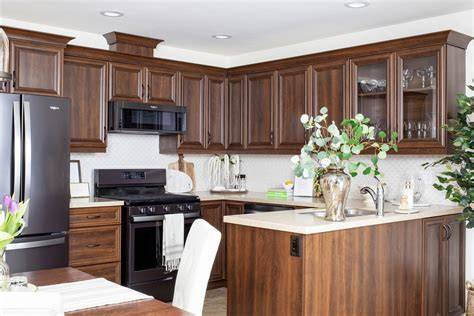 dark oak cabinet