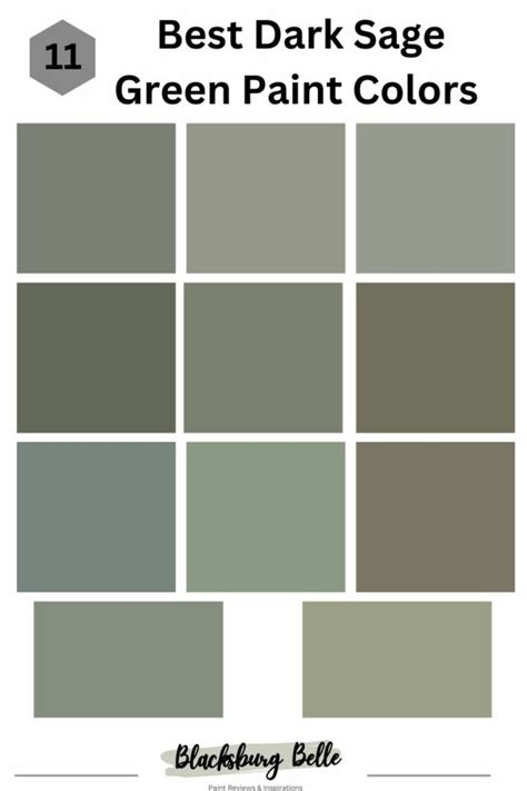 dark sage green