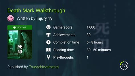 Death Mark Walkthrough