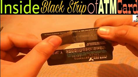 Debit card magnetic stripe