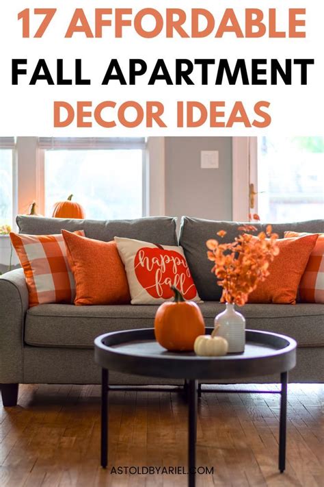 decorate apartment for fall
