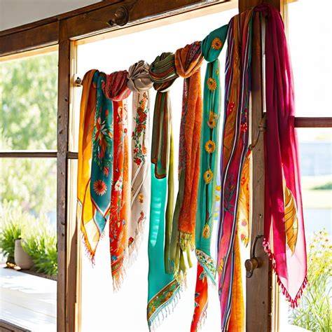 decorating with scarves