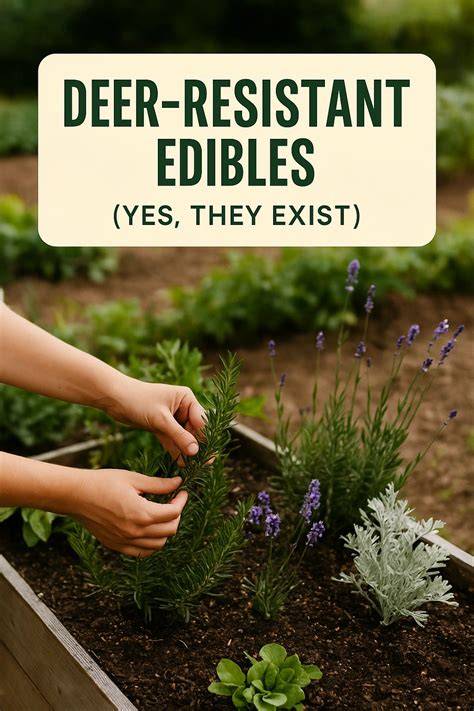 deer resistant edibles
