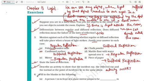 Key Concepts in the Light Chapter