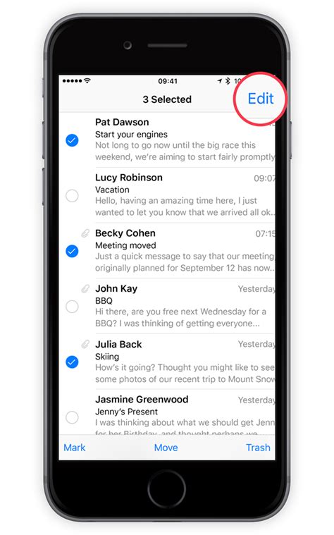 delete multiple messages iOS 16