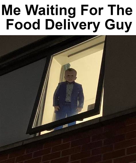 delivery waiting meme