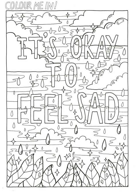 depressing coloring pages