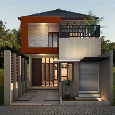 desain rumah minimalis 2 lantai 4x15 sederhana