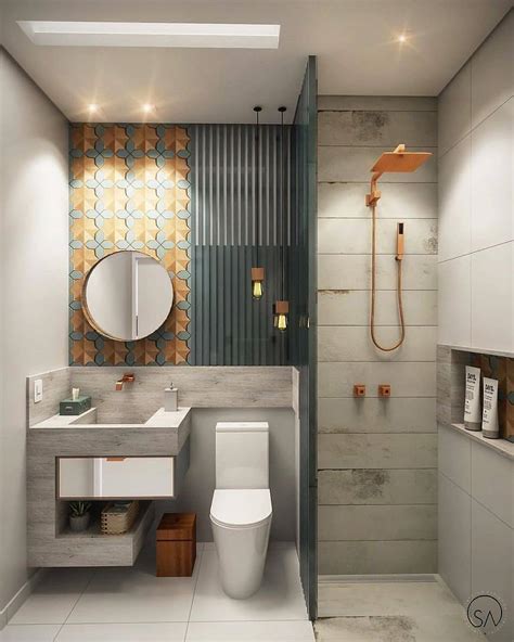 kamar mandi dalam desain rumah belanda modern