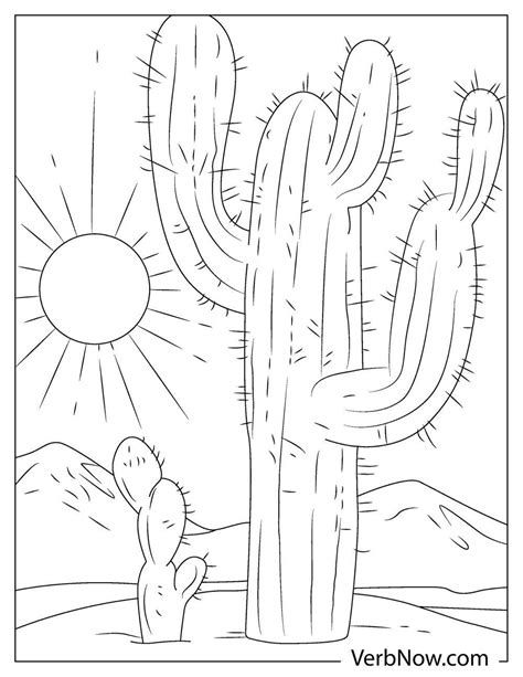 desert coloring pages pdf
