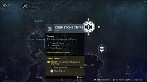 Destiny 2 Deep Stone Crypt Walkthrough
