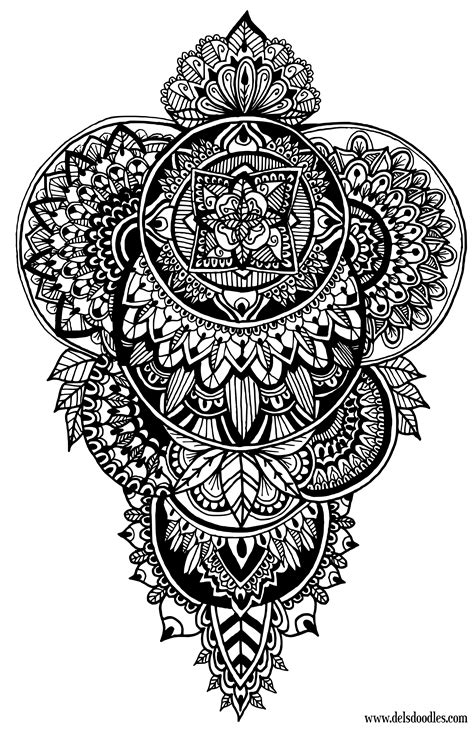 detailed colouring sheet