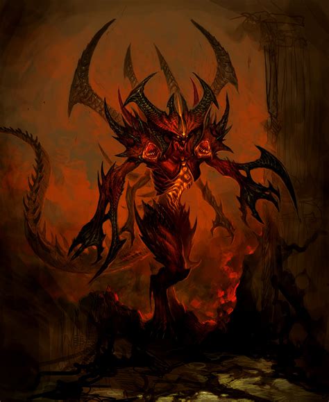 Ilustrasi seni Diablo