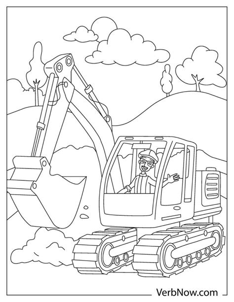 digger coloring pages