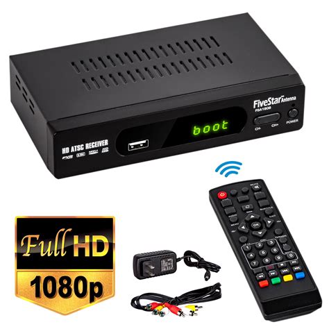digital tv box with channels