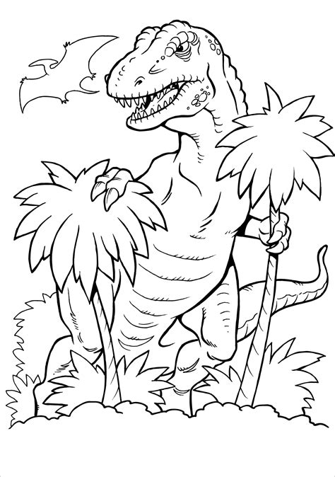 dinosaur coloring sheet
