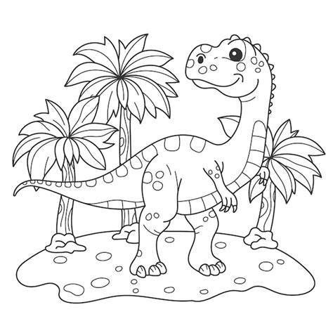 dinosaur drawing and colour