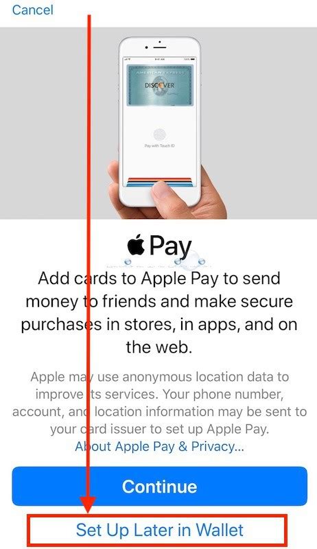 disable apple pay notification