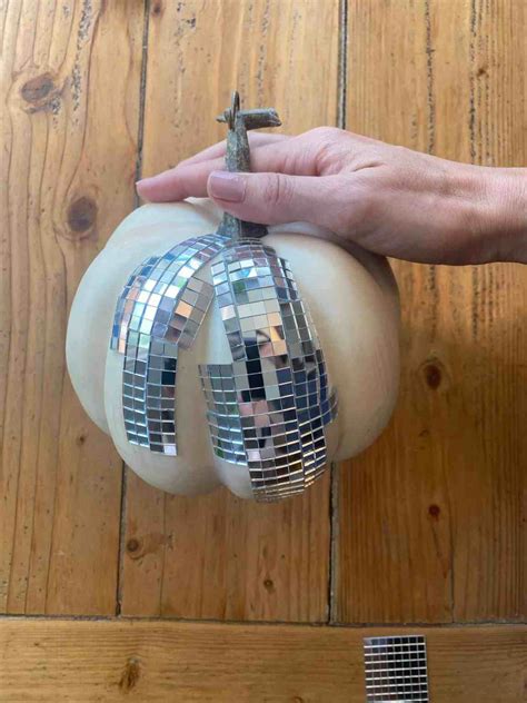 disco ball pumpkin