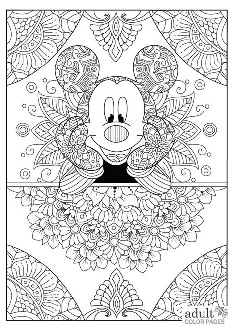 disney coloring pages adults