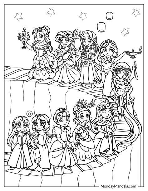 disney princess coloring pdf