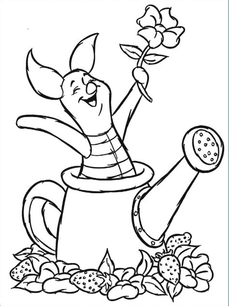 disney spring coloring pages