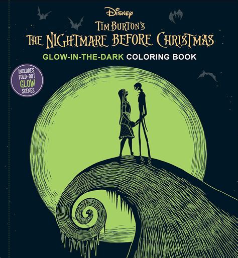 disney tim burton's the nightmare before christmas colouring book