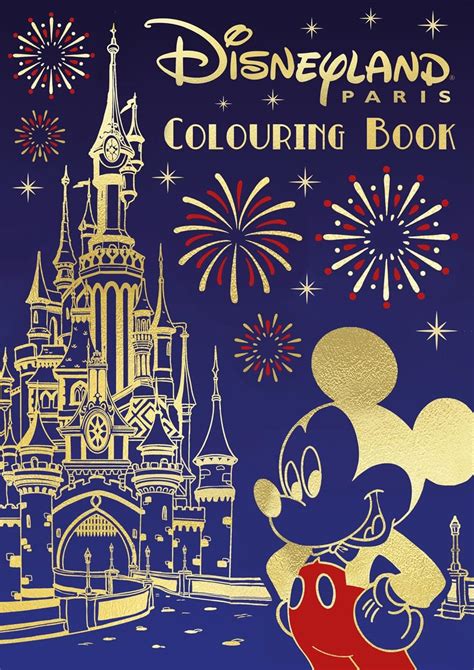 disneyland paris colouring book