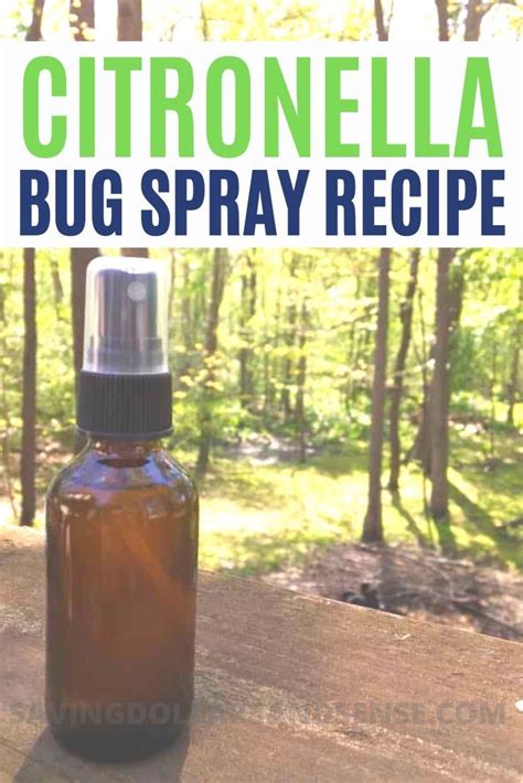 diy citronella bug spray