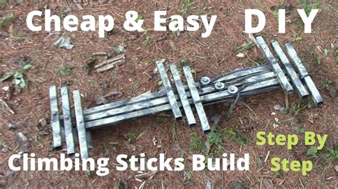 diy climbing sticks