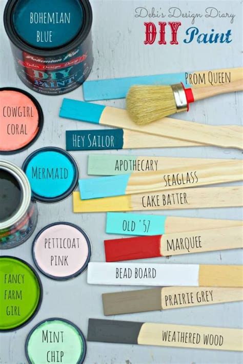 diy paint colors