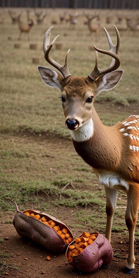 do deer like sweet potatoes