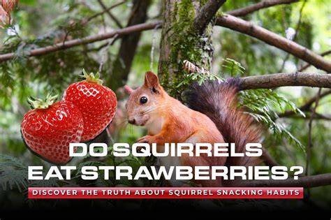 do squirrels eat strawberries
