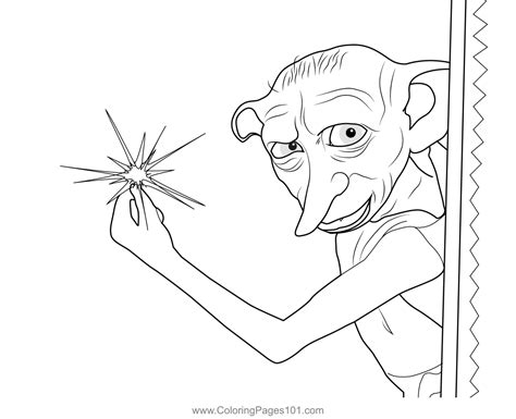 dobby coloring pages