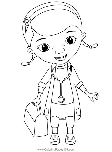 doc mcstuffin coloring pages