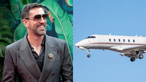 does aaron rodgers have a private jet