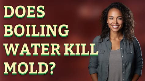 does boiling water kill mold