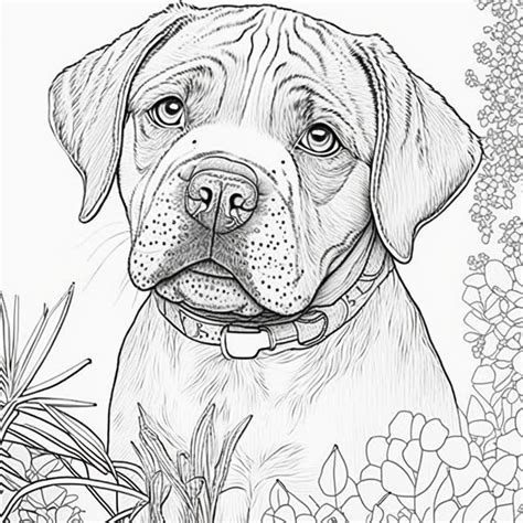 dog coloring book